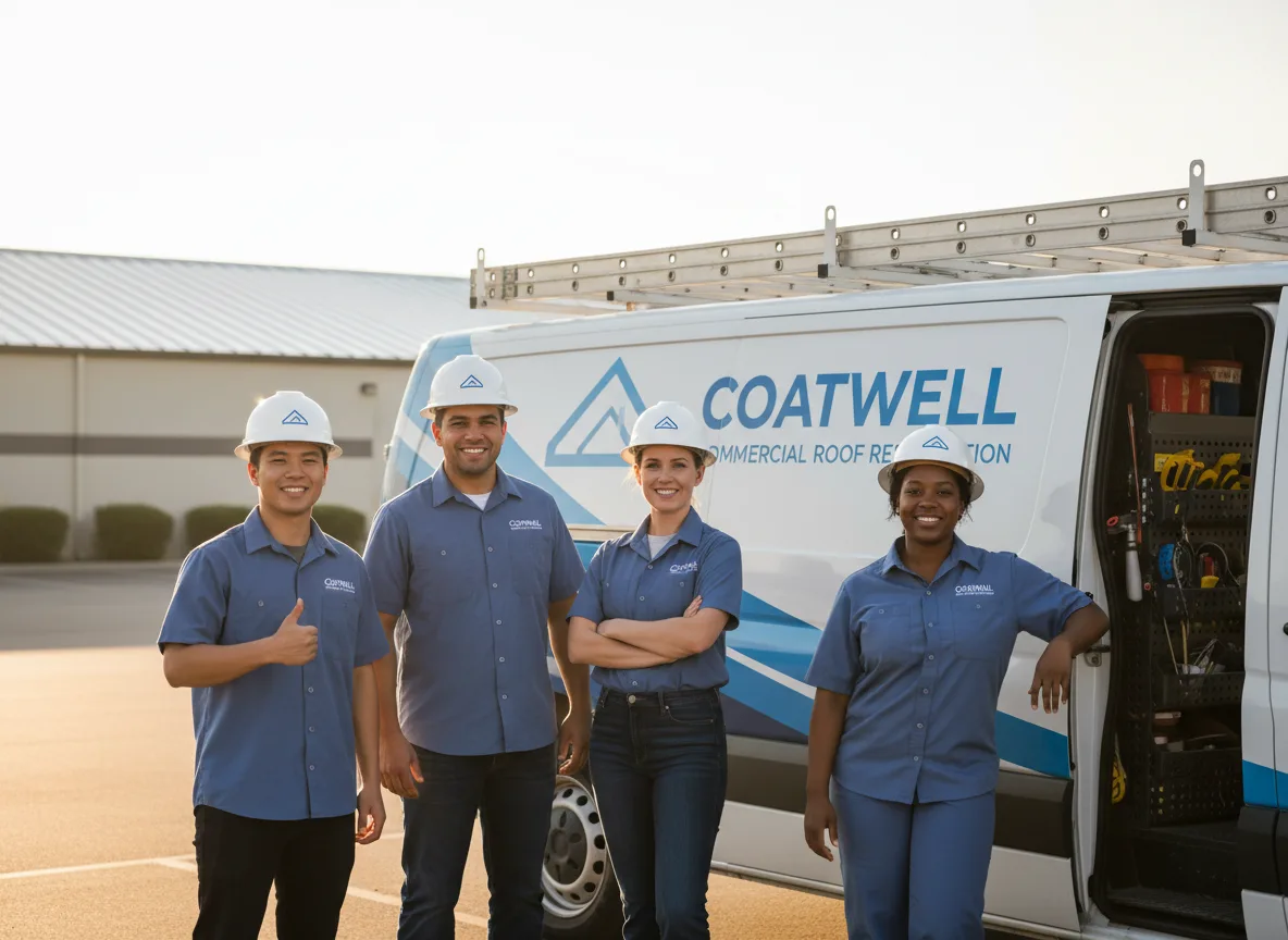 Commercial roof coating company in Draper, UT